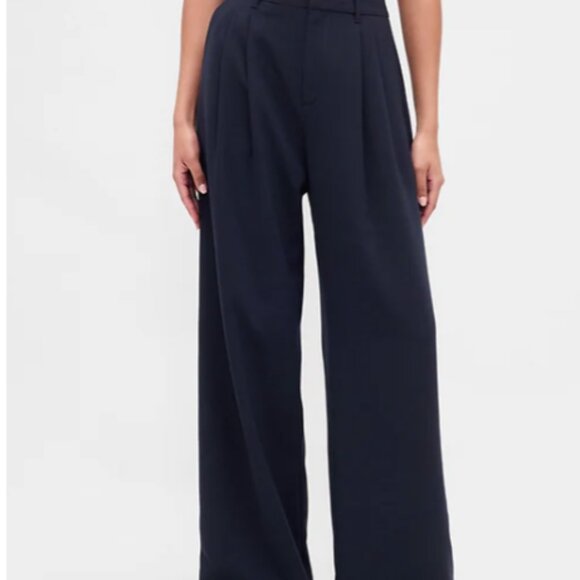 Gap - BNWT 365 High Rise Pleated Trousers Size 0 - Picture 4 of 7